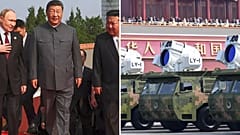 Putyin, Hszi és Kim a pekingi katonai parádén