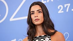 Saja Kilani posiert für Fotografen beim Fototermin des Films 'The Voice of Hind Rajab' während der 82. Filmfestspiele von Venedig in Venedig, Italien, am Mittwoch, 3. September 2025.