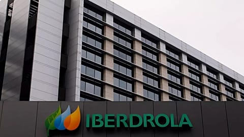 The exterior of the headquarters of Spanish energy company Iberdrola, in Madrid, Spain, on 29 December 2012.