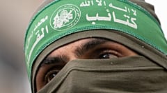 مسلح من حركة حماس في شوارع غزة، السبت 22 أيار/مايو 2021.