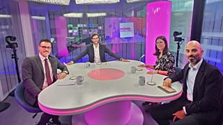 Vincenzo Genovese con Fabio Fantozzi, Paolo Tani e Elonora Vasques