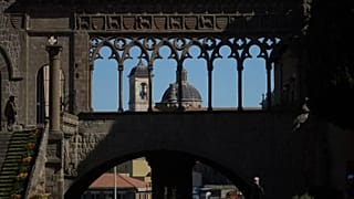 Katolik Kilisesi tarihindeki en uzun konklavın yapıldığı Viterbo'daki 'Papalar Locası'ndan bir görüntü, 2 Mayıs 2025