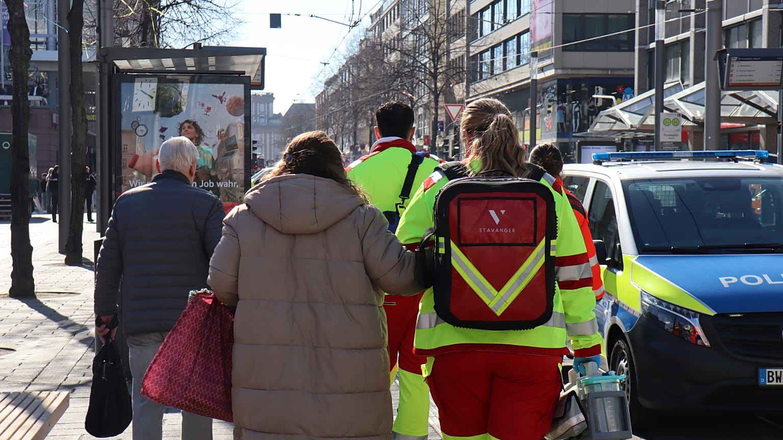 In Berlin ist ein Auto in eine Menschengruppe gefahren, darunter befanden sich auch Kinder.