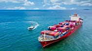 Shipping vessel.