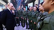 Russian President Vladimir Putin speaks with cadets at the branch of the National Center "Russia" in Vladivostok, 3 September 2025