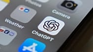 Chat GPT app icon is seen on a smartphone screen, Monday, Aug. 4, 2025, in Chicago