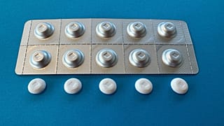 This photo provided by Catalent shows Catalent's MindMed's formulation of LSD. 