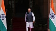 Premier Indii Narendra Modi przybywa, aby powitać swojego singapurskiego odpowiednika  w New Delhi w Indiach, w czwartek, 4 września 2025 r.