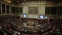 Lawmakers listen to French Prime Minister François Bayrou delivering his general policy speech in Paris, 14 January, 2025 