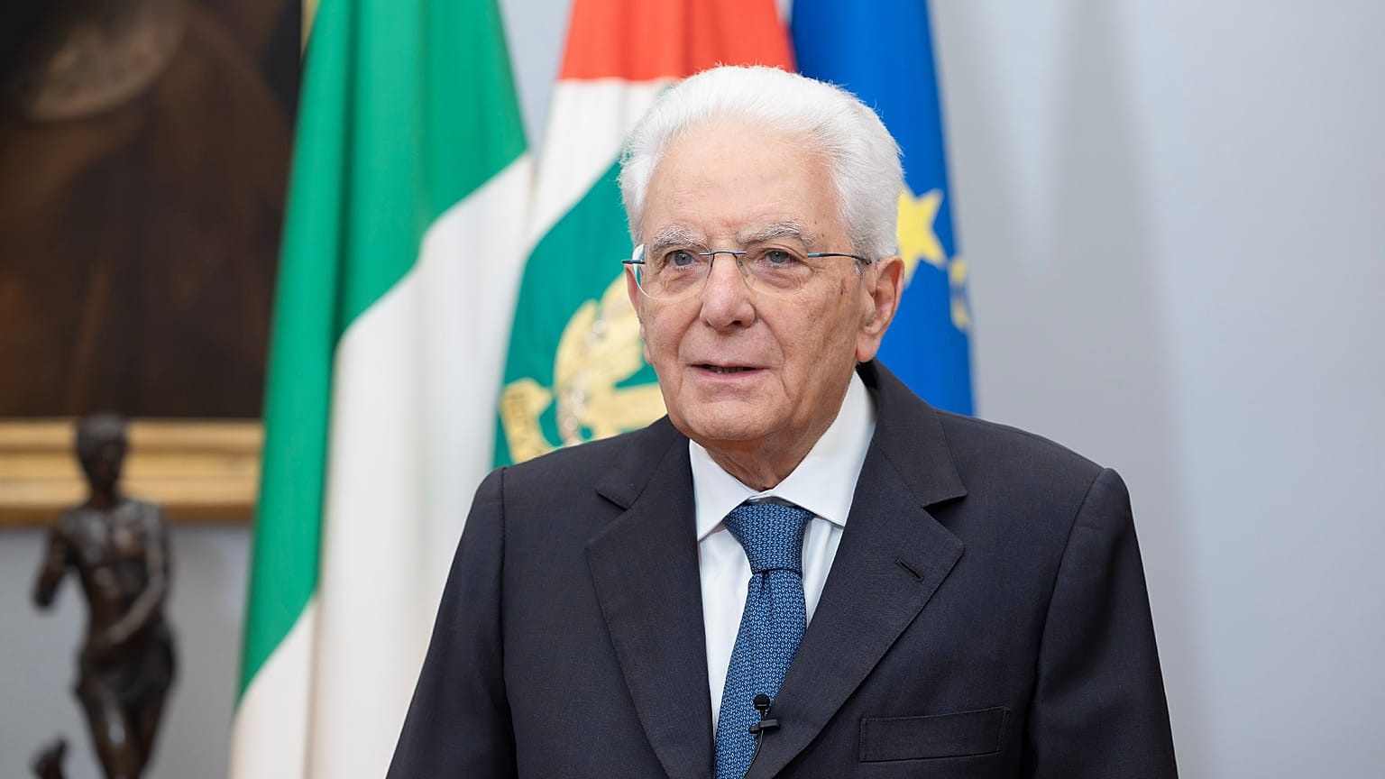 Il presidente Sergio Mattarella