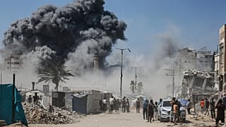 Bombardeo israelí en Gaza (Imagen de archivo 5 de septiembre de 2025)