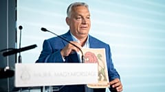 Viktor Orbán bei der Veranstaltung der Stiftung für ein Bürgerliches Ungarn.