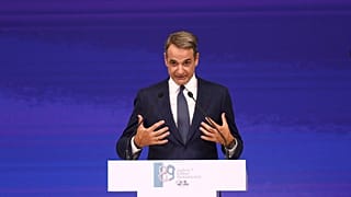 Ο Κυριάκος Μητσοτάκης στη ΔΕΘ