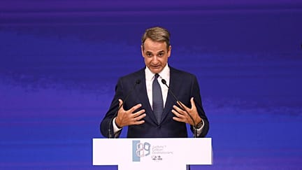 Ο Κυριάκος Μητσοτάκης στη ΔΕΘ