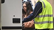Convicted triple murderer Erin Patterson leaves the Supreme Court of Victoria following her sentencing in Melbourne, Australia, Monday, Sept. 8, 2025.