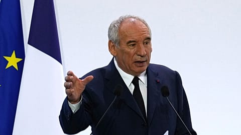 French Prime Minister Francois Bayrou unveils plans for next year's budget, July 2025.