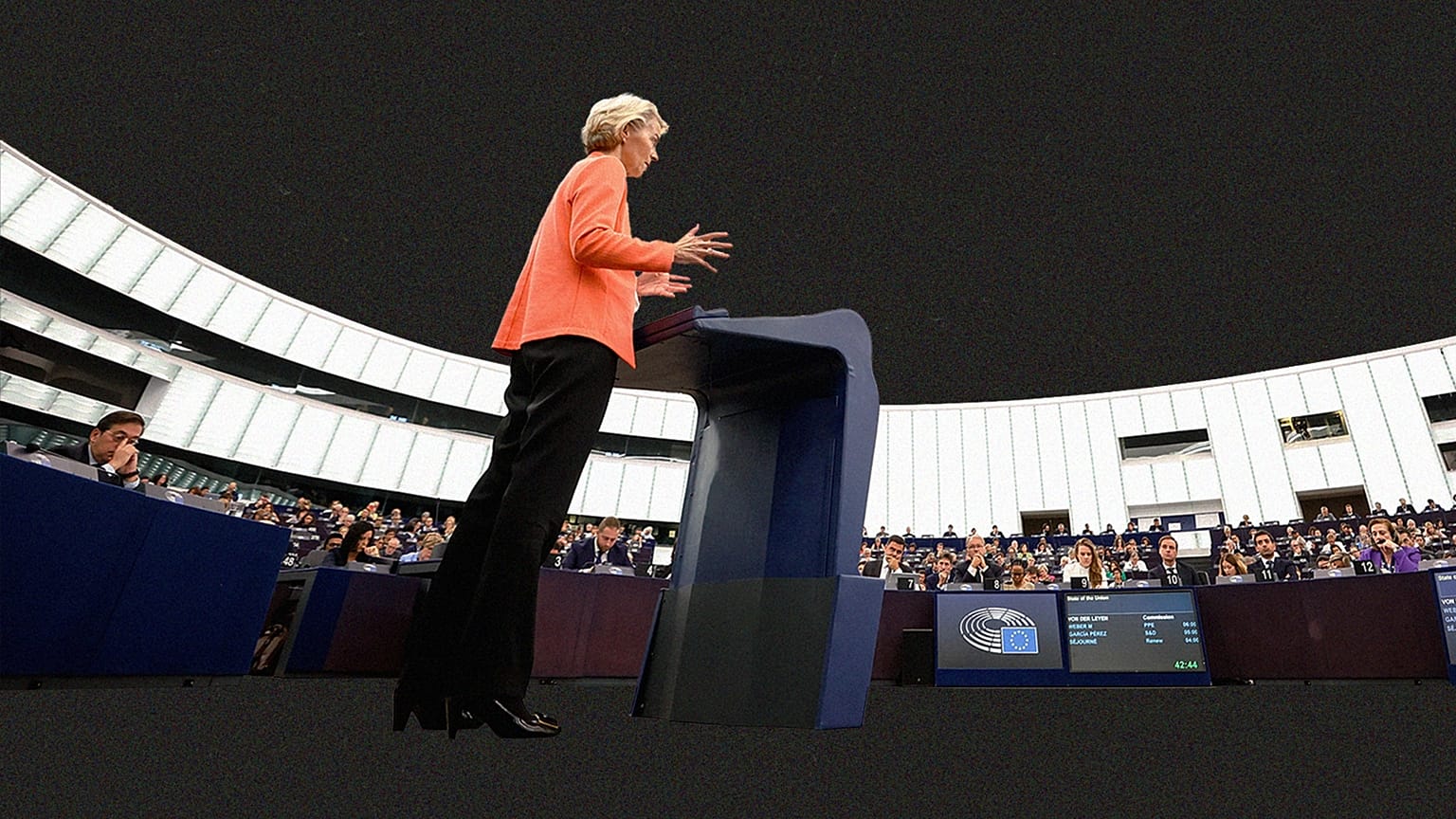 Ursula von der Leyen prononcera son discours sur l'état de l'Union européenne mercredi devant le Parlement européen