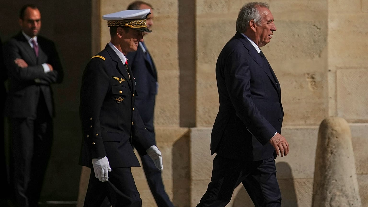 Le Premier ministre français François Bayrou à Paris, en France, le vendredi 5 septembre 2025.