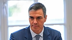 Spaniens Premierminister Pedro Sanchez leitet ein Treffen mit Außenministern aus dem Nahen Osten im Moncloa-Palast in Madrid, Spanien, Mittwoch, 29. Mai 2024