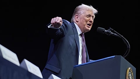 Az amerikai elnök egy washingtoni rendezvényen