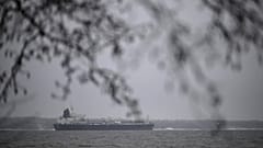 Symbolbild: Der Öltanker Eagle S, der im Verdacht steht, die Unterbrechung des finnisch-estnischen Stromkabels Estlink-2 verursacht zu haben, 7. Januar 2025