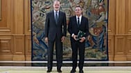 Felipe VI y el fiscal general, Álvaro García Ortiz el pasado 3 de septiembre de 2025.