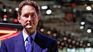 John Elkann al Salone dell'Auto di Parigi nell'ottobre 2024