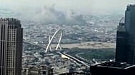 Rauch steigt nach einer Explosion auf, die angeblich durch einen israelischen Angriff verursacht wurde, in Doha, Katar, am Dienstag, 9. September 2025
