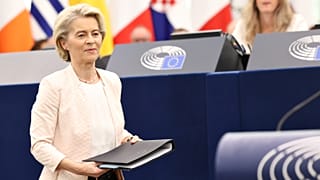 Ursula von der Leyen in Strasbourg.