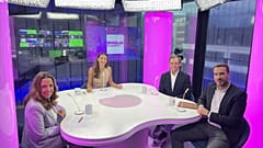 Mariana Corrêa com Marta Mucznik, João Albuquerque, e Ricardo Borges de Castro.