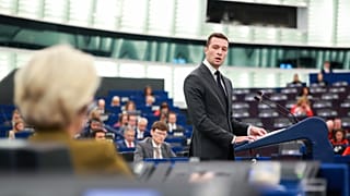 Jordan Bardella speaking at EP Plenary session - State of the European Union