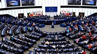 La presidente della Commissione europea Ursula von der Leyen pronuncia il discorso sullo stato dell'Unione al Parlamento europeo a Strasburgo, Francia, 10 settembre 2025