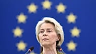 Von der Leyen, hält am 10. September 2025, im Europäischen Parlament in Straßburg eine Rede zur Lage der Union.