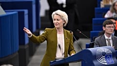 Ursula von der Leyen ha tenuto il suo discorso a Strasburgo