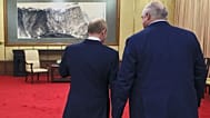 Vlagyimir Putyin és Alekszandr Lukasenka Kínában, 2025. szeptember 2-án