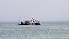 Un navire qui fait partie de la flottille Global Sumud