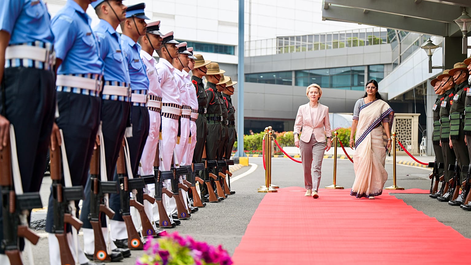 EU Commission President Ursula von der Leyen visited New Delhi in February to reinvigorate the partnership, with the aim of sealing a trade deal by year’s end.