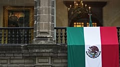 La presidenta Claudia Sheinbaum pronuncia su primer discurso sobre el estado de la nación en la Ciudad de México. 1 de septiembre de 2025.