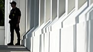 FILE: A law enforcement officer stands watch at the Alto Lee Adams Sr U.S. Courthouse in Florida, 8 September 2025