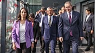 DEM Parti Eş Genel Başkanlarından Özel'e ziyaret, 11 Eylül 2025