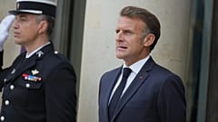 Der französische Präsident Emmanuel Macron im Élysée-Palast, Paris, am 4. September 2025.