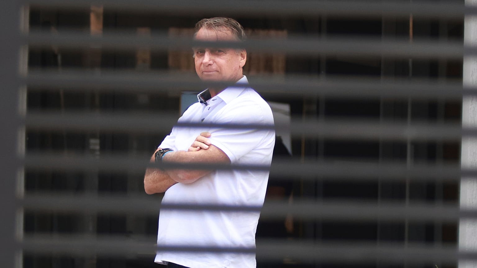L'ex presidente del Brasile Jair Bolsonaro