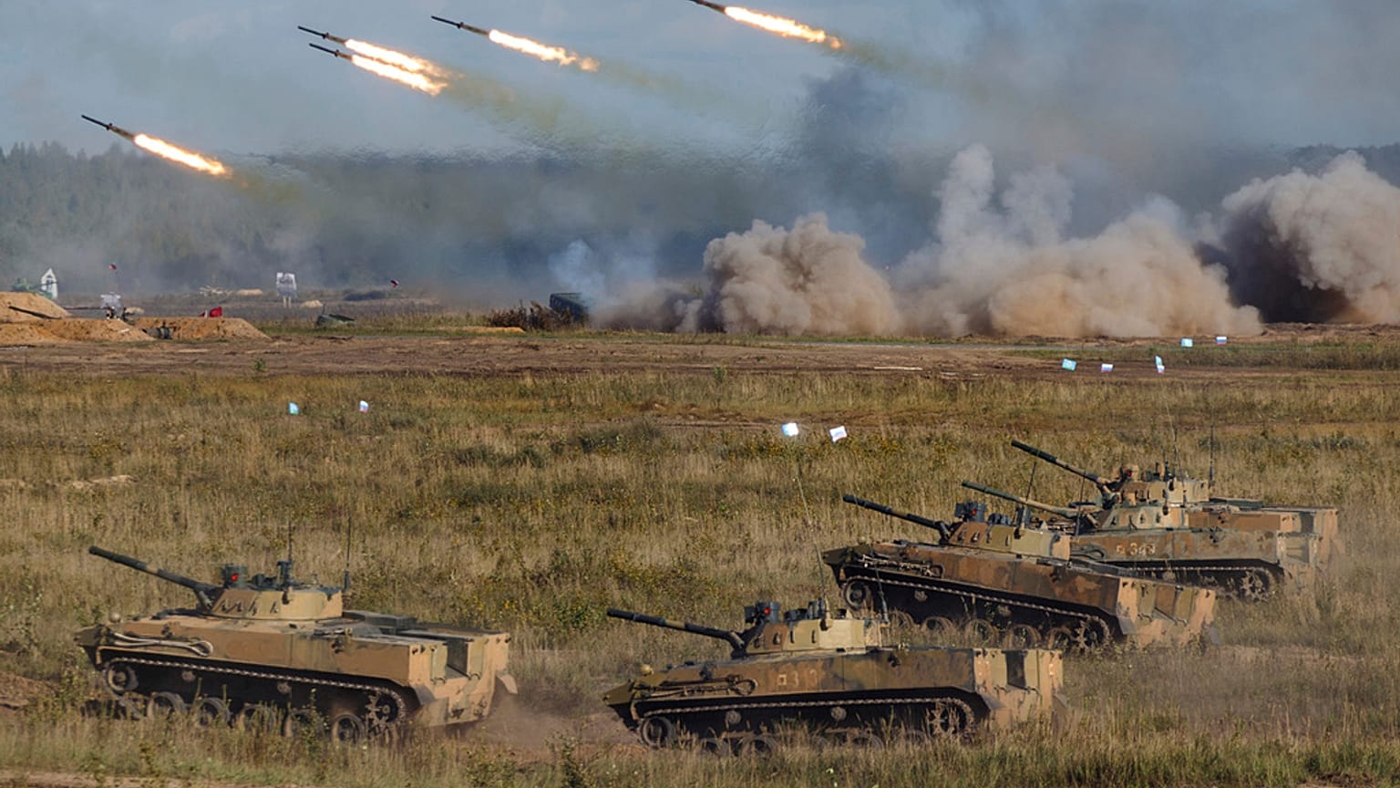 Operazione Zapad di Russia e Bielorussia, immagine d'archivio