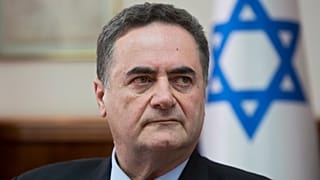 وزير الدفاع الإسرائيلي يسرائيل كاتس يحضر اجتماع الحكومة في مكتب رئيس الوزراء في القدس، الأحد 17 فبراير/ شباط 2019.