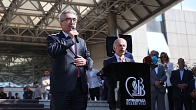 Bayrampaşa Belediye Başkanı Hasan Mutlu, 5 Nisan 2024.