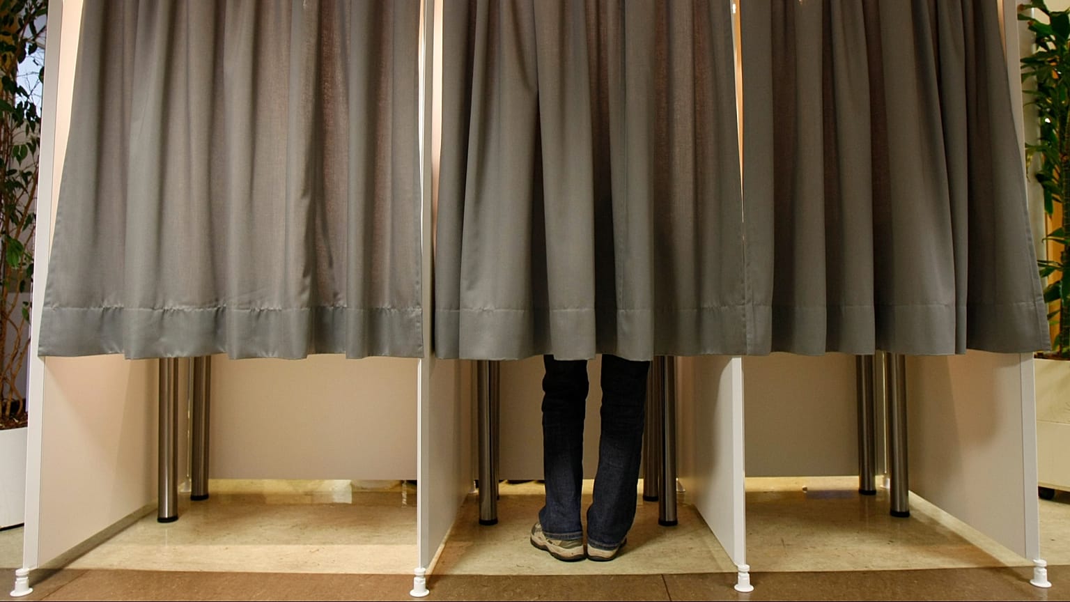 Wahlkabine