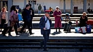 A Gara de Nord vasútállomás Bukarestben 2024 márciusában
