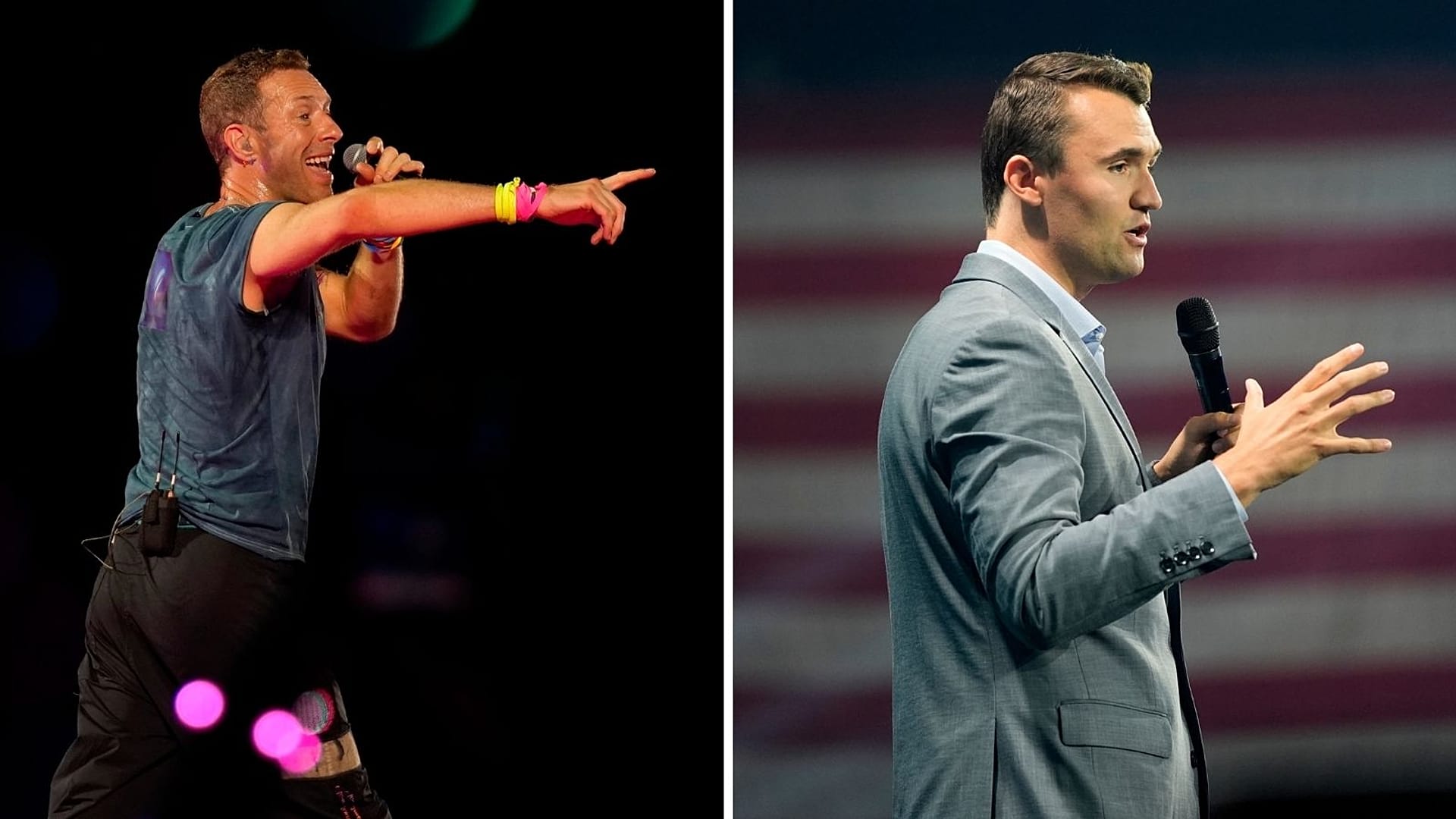 Coldplay fans angry over Chris Martin asking fans to 'send love' to ...