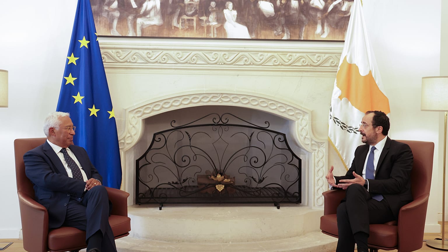 Αντόνιο Κόστα και Νίκος Χριστοδουλίδης