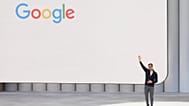 Alphabet CEO Sundar Pichai waves after speaking at a Google I/O event in Mountain View, Calif., Tuesday, 20 May 2025